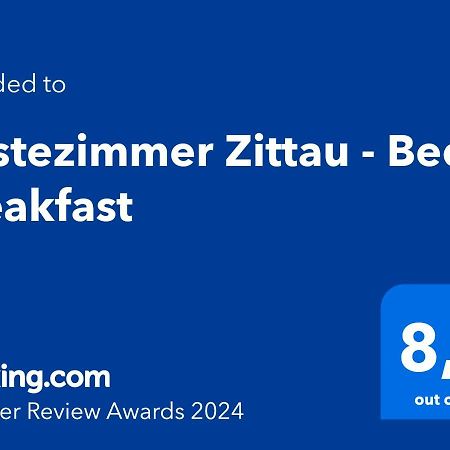 Gaestezimmer Zittau - Bed & Breakfast Buitenkant foto
